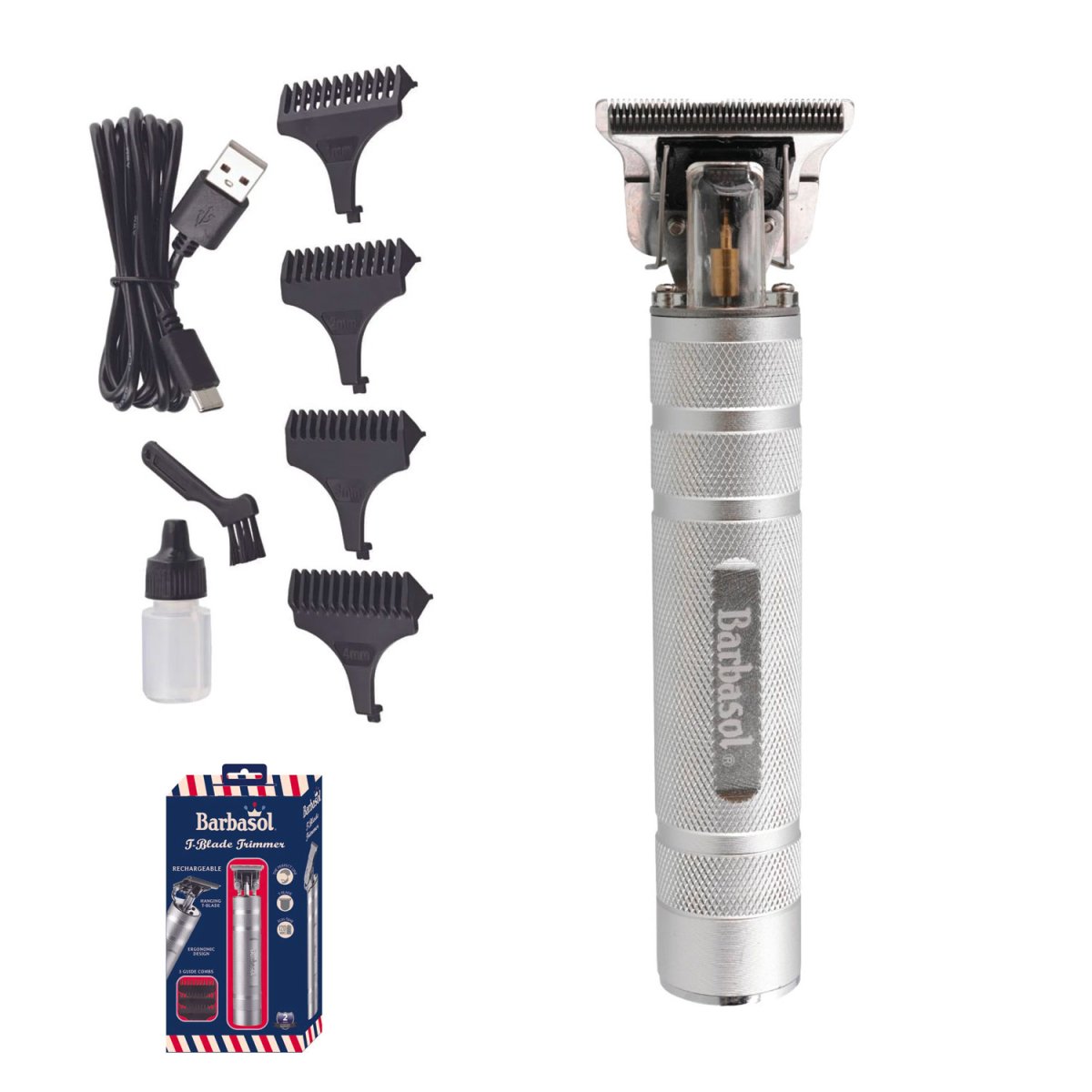 BARBASOL-6002 TRIMMER T-BLADE – RASOIO PER BARBA E RIFINITURE