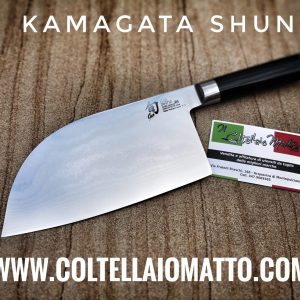 KAI SHUN KAMAGATA DA 18 CM – LAMA IN DAMASCO – CON FODERO IN PELLE