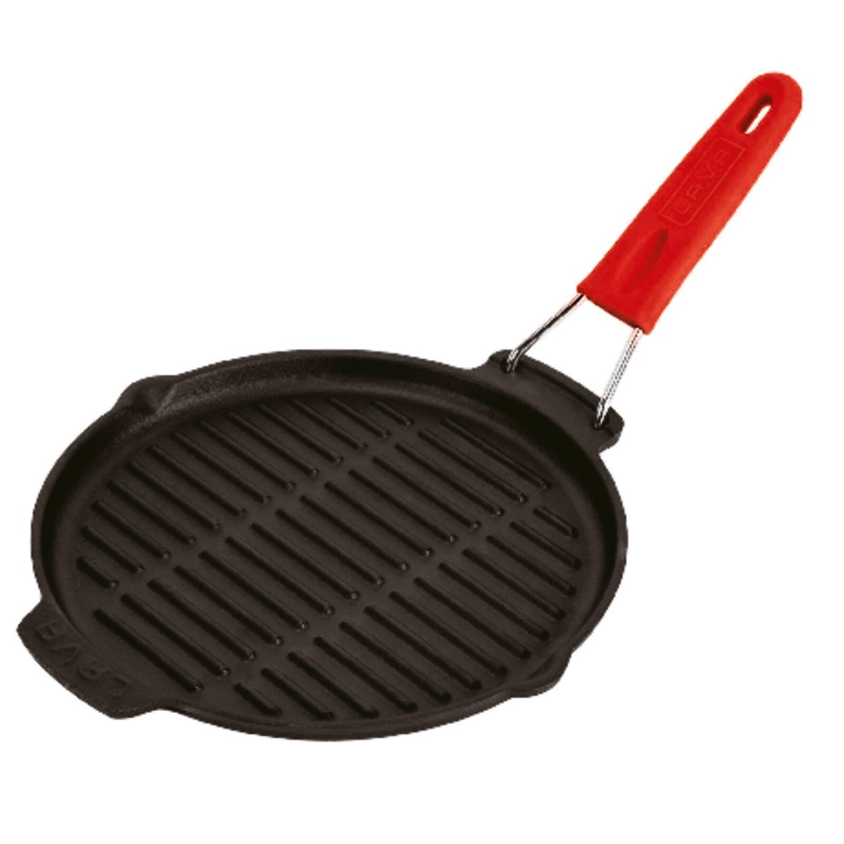 LAVA – PADERNO – BISTECCHIERA ROTONDA – GHISA SMALTATA – Ø 25,0 CM - immagine 2