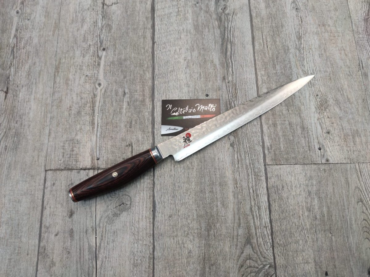 ZWILLING – MIYABI – SERIE 6000 MCT – SUJIHIKI 240 MM + PINZA CHEF OMAGGIO – 34078-241 - immagine 2