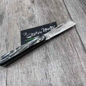 COLTELLO DA INNESTO PER MANCINI – IN CORNO BOVINO – by Fraraccio