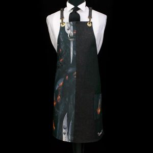 GREMBIULE  JEANS/DENIM – UNISEX – RISTORANTE – PUB – BBQ