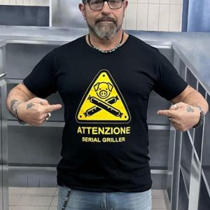 T-SHIRT – #SERIALGRILLER – MAGLIETTA COTONE 150 GR
