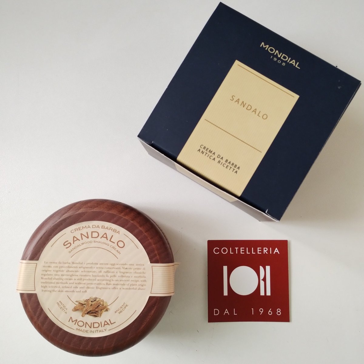 Crema da barba MONDIAL sandalo - immagine 3