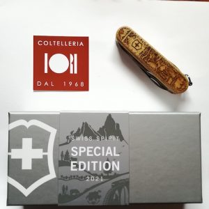 Coltello multiuso Victorinox Climber Wood Swiss Spirit edizione limitata 2021
