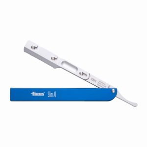 Rasoio mezza lama “Slim” FOCUS alluminio blu