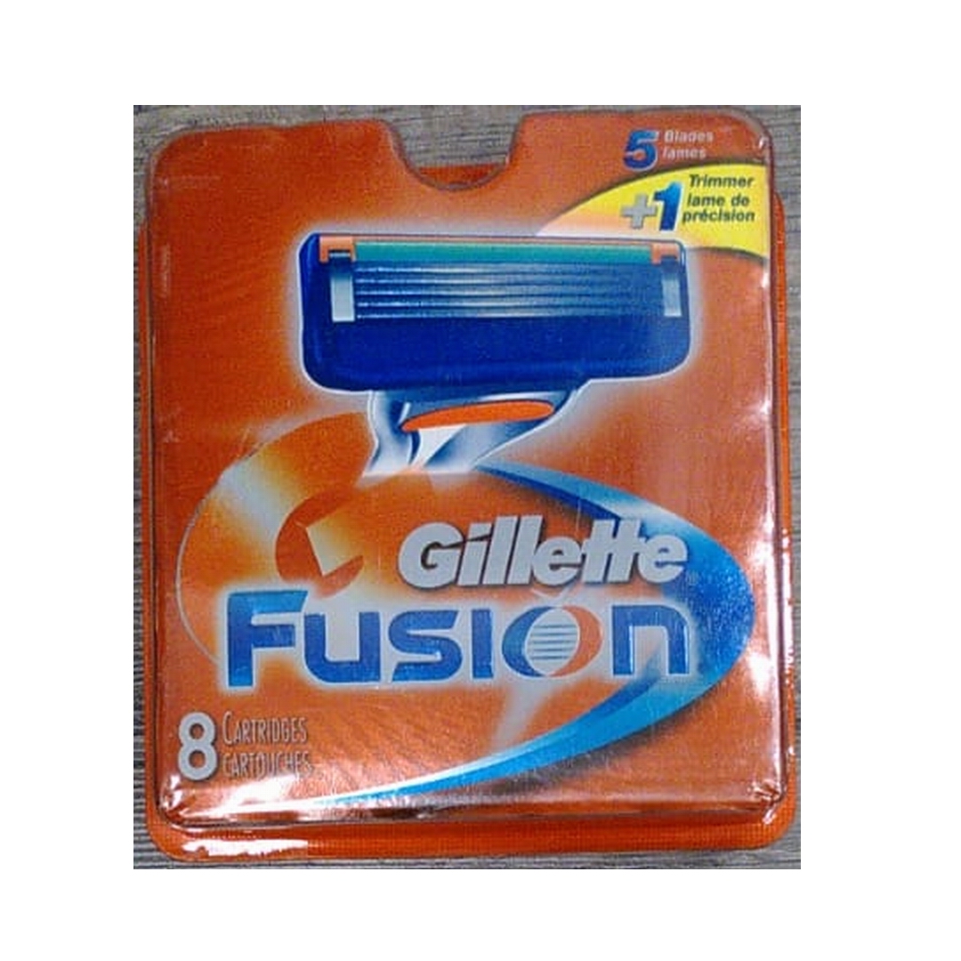 Lamette FUSION GILLETTE conf 8 lame prodotte in USA