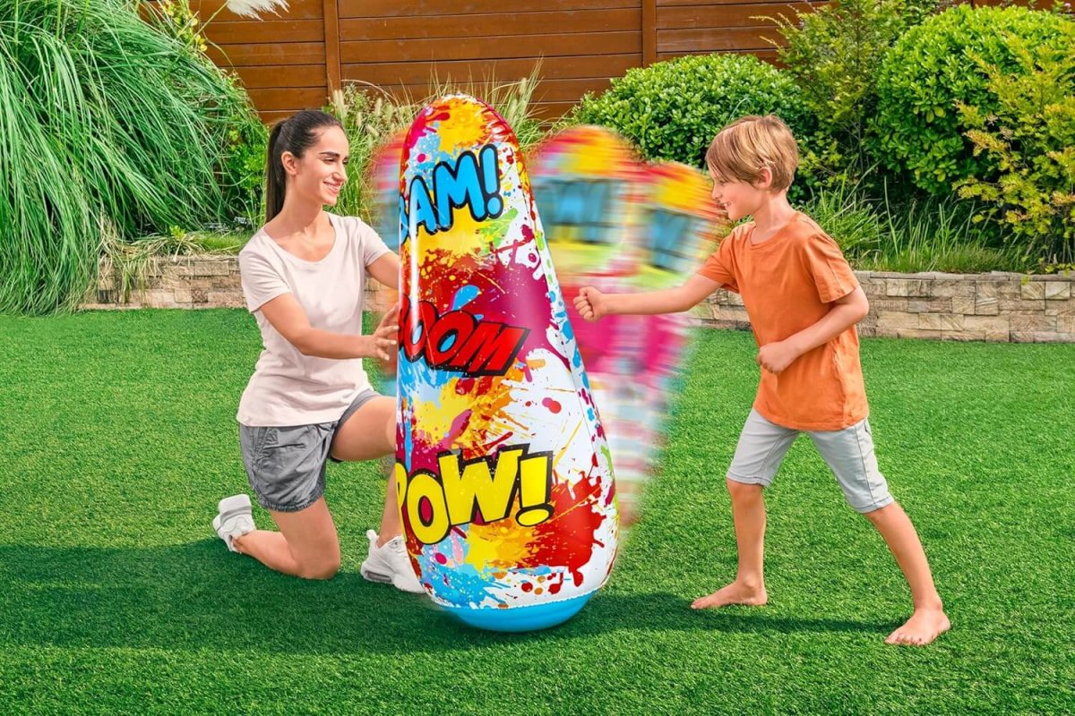 Pungiball Gonfiabile Gioco Per Bambini Mare Piscina Giocattolo Stimolante - immagine 4