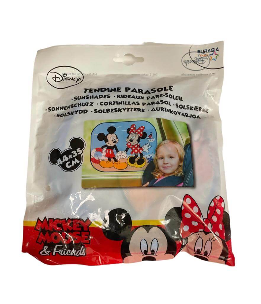 Tendine Parasole Auto Bambini Finestrino Laterale Universale Minnie Anti UV