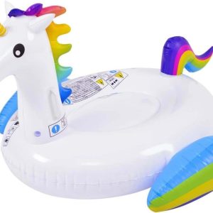 Unicorno Gonfiabile mare Salvagente Ciambella 215 Cm Piscina Mare Estate